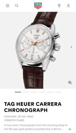 Tag Heue_r carrera chronograph cbn2013 japan