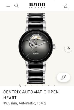 Rad_o Centrix Automatic Open Heart Japan Brown