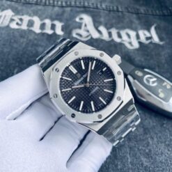 Audemars_piguet royal Oak Quartz Silver-Black