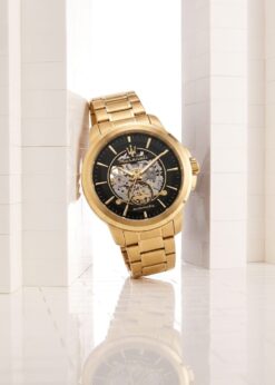 Maserat_i Successo Skeleton automatic Gold-black